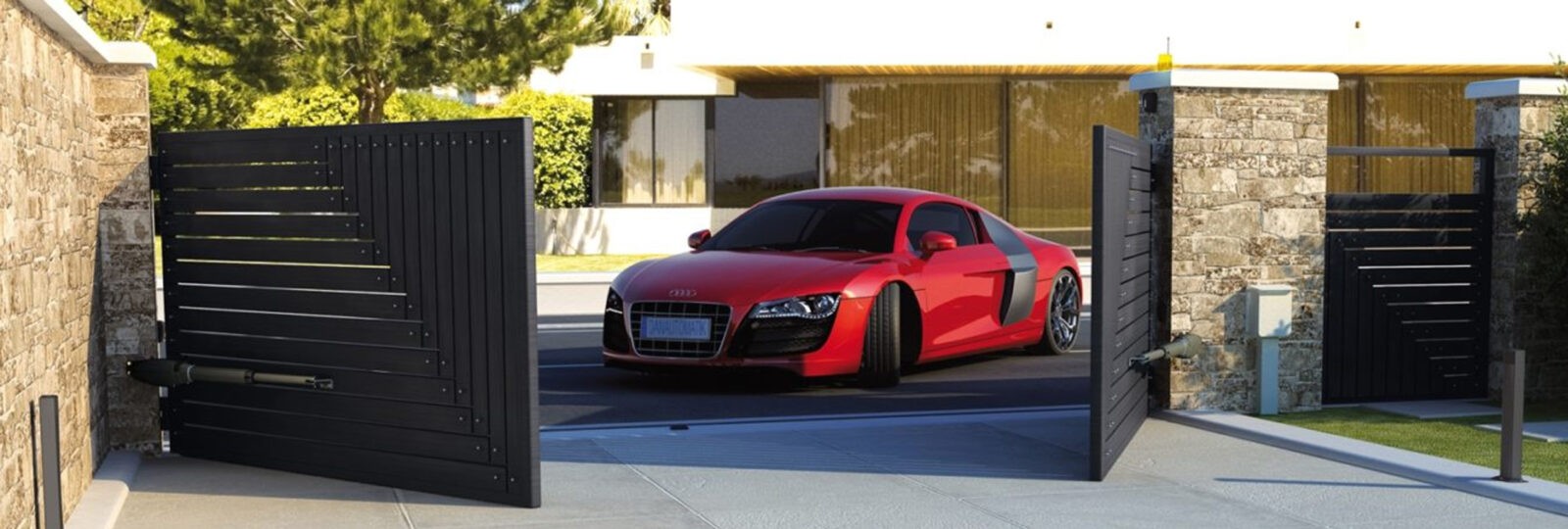 Svingport automatik fra Danautomatik