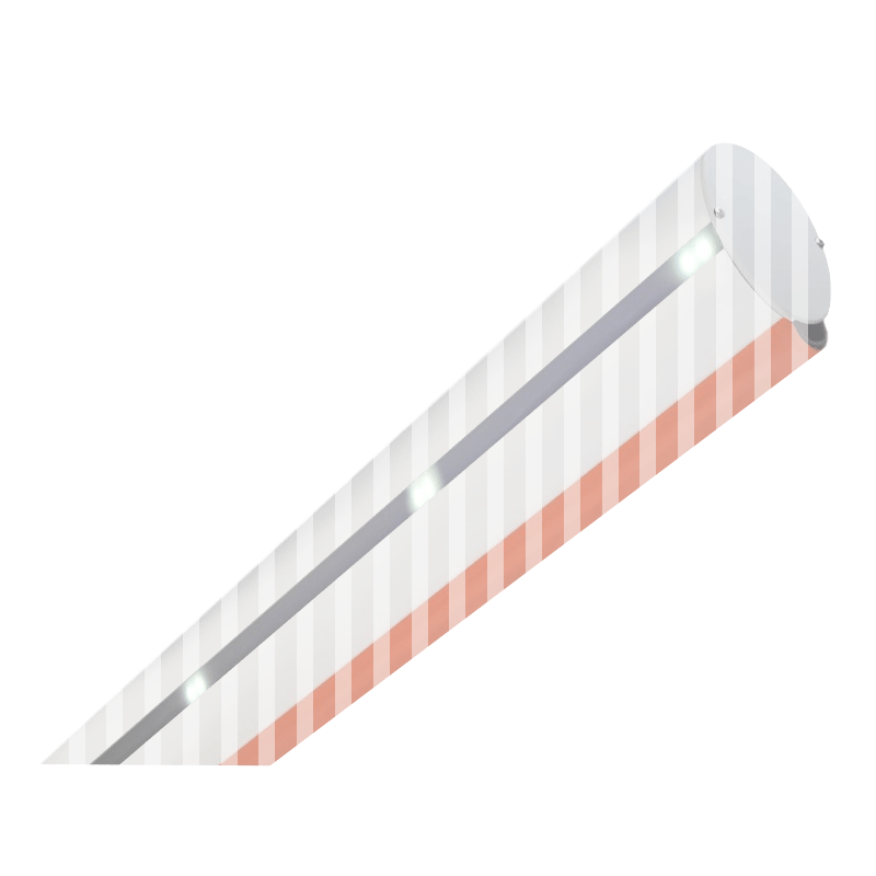 P-800LA - 8 x 8 meter Klar LED lys til ellipseformet bomme