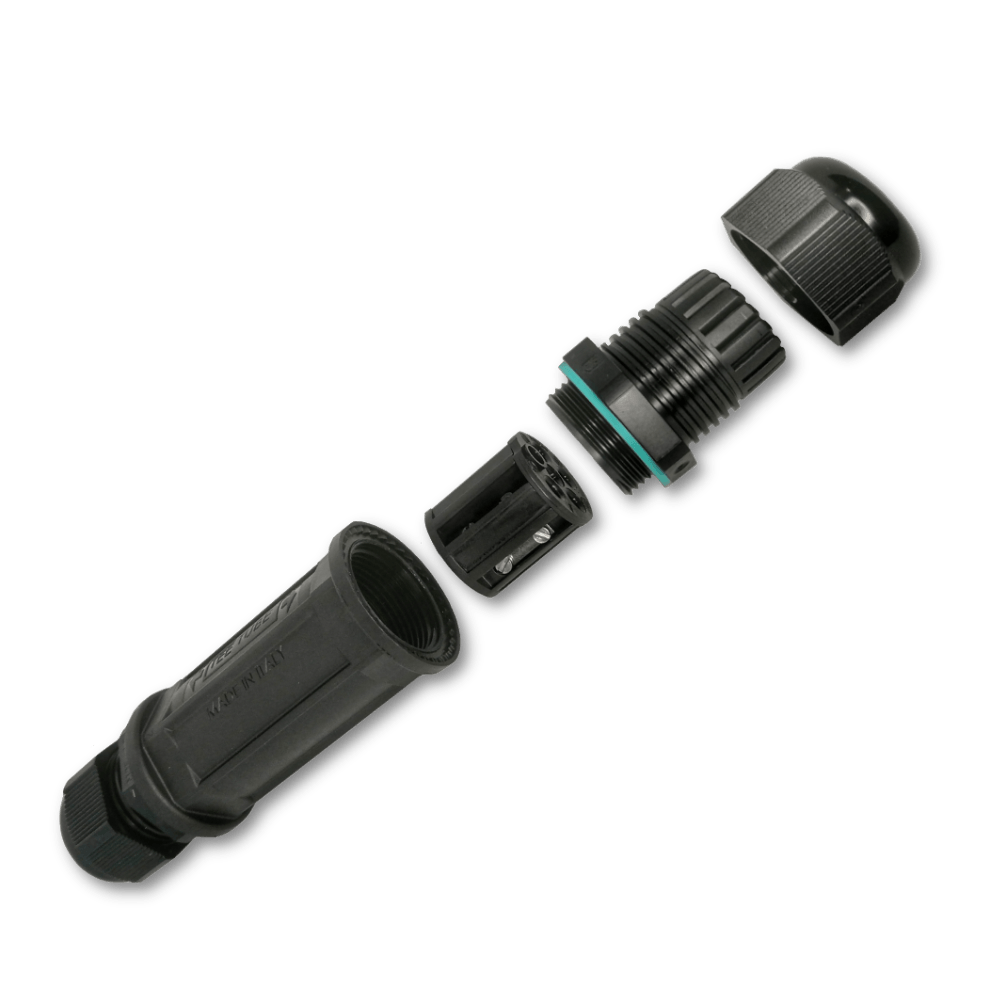 Vandtæt samlestik til 5 kerne kabel (12V) - P-700GS5