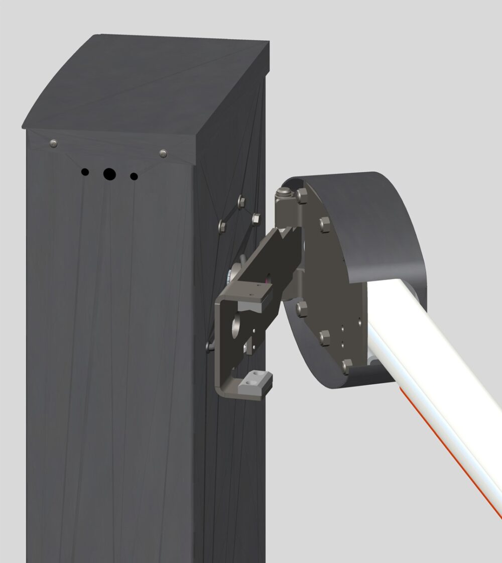 Sving-ud system til ellipseformet bomme (P-800XSFA)