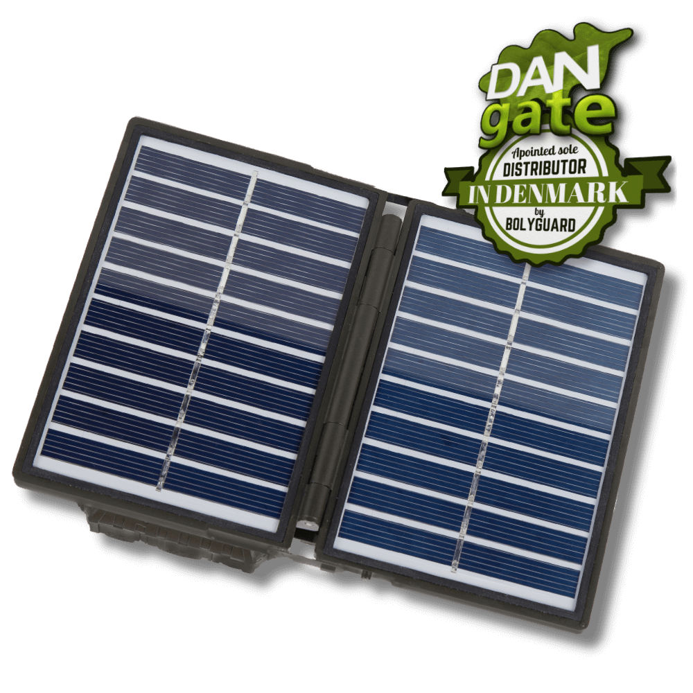 Solpanel Power Bank – Overvågningskamera