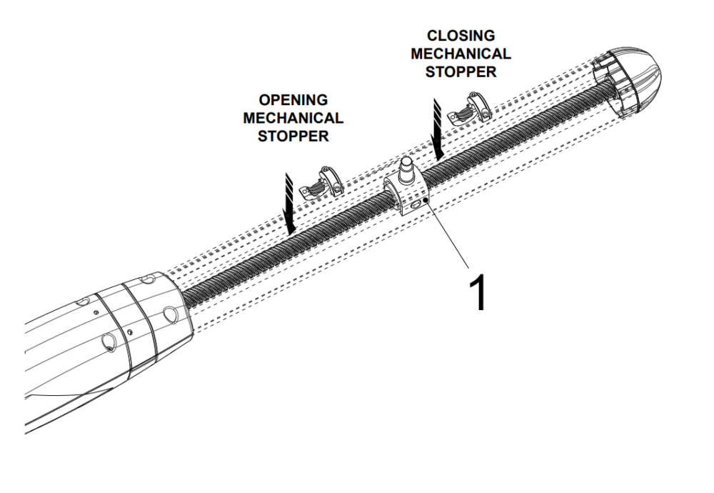 TAU Mekanisk Stop til 650ARM2000/3000